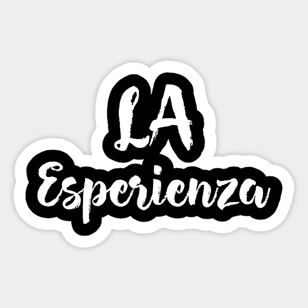 Experience Sticker by Italikan